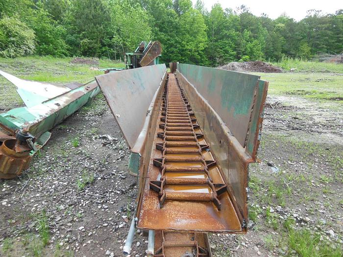 Used 107′ Drag Chain Waste Conveyor