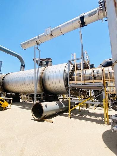 Used Drum Dryer with Burner