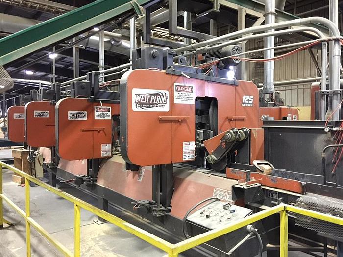 Used West Plans 2013 4 head Resaw 125 Series .