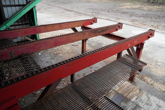 Used Mellott 3 Strand Log Deck 18'