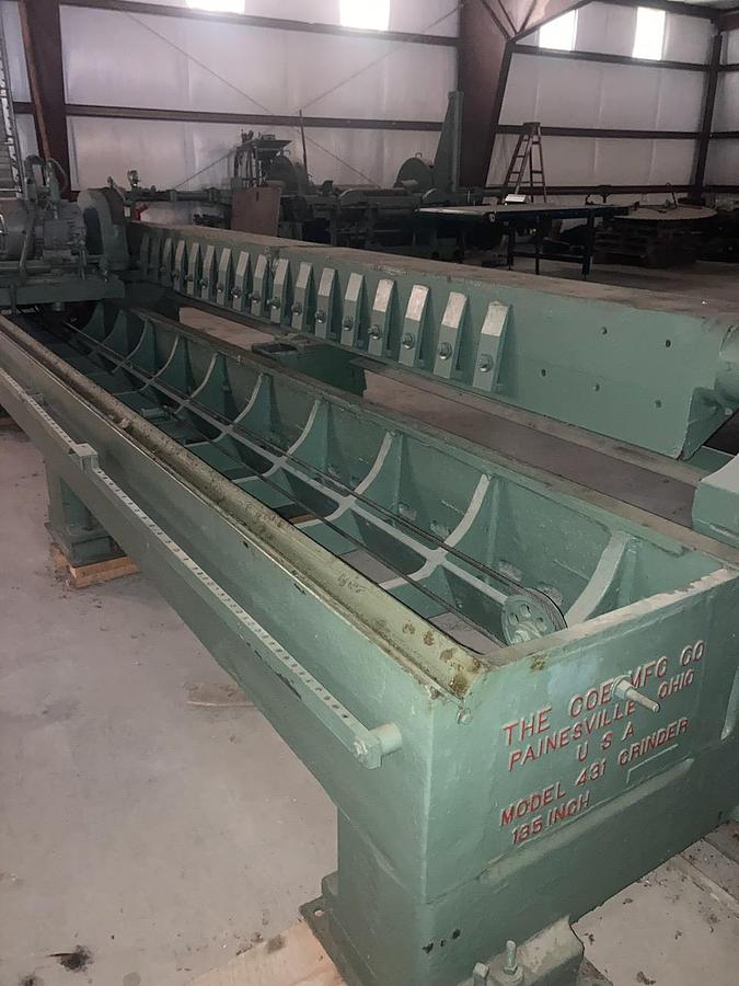 Used COE 135″ Traveling Head Knife Sharpener
