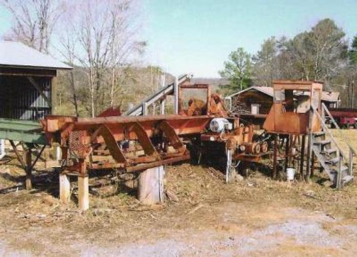 Used Edmiston circle auto sawmill – 4 HB