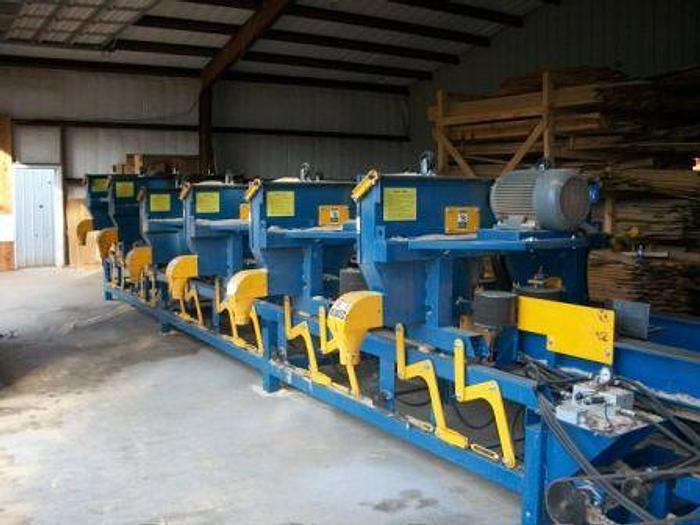 Used 2010 Baker 6 Head Resaw With Return