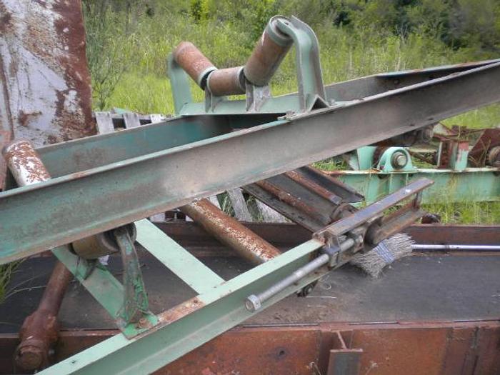 Used 40′ concave belt conveyor