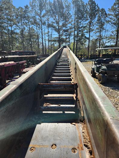 Used Drag Chain Waste Conveyor Approx 52' ft