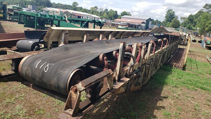 Used 53′ x 24″ Concave Belt Conveyor