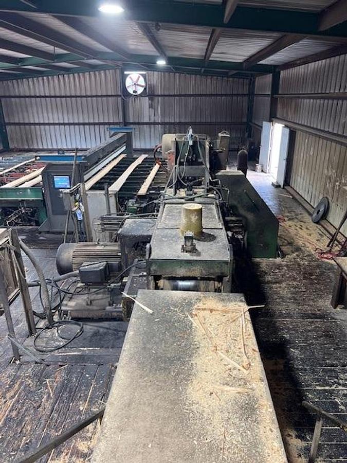 Used Hi-Tech 3-saw Optimized Edger