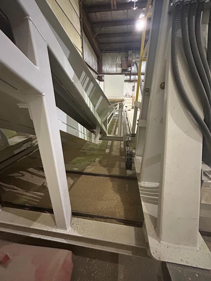 Used 2018, Akhurst Machinery Limited, it is a " New Waycon vertical travelling package saw