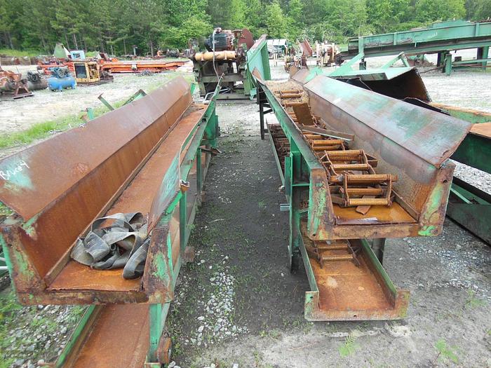 Used 100′ Drag Chain Waste Conveyor
