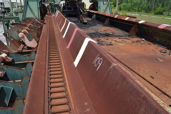 Used 77′ Trough Log Conveyor