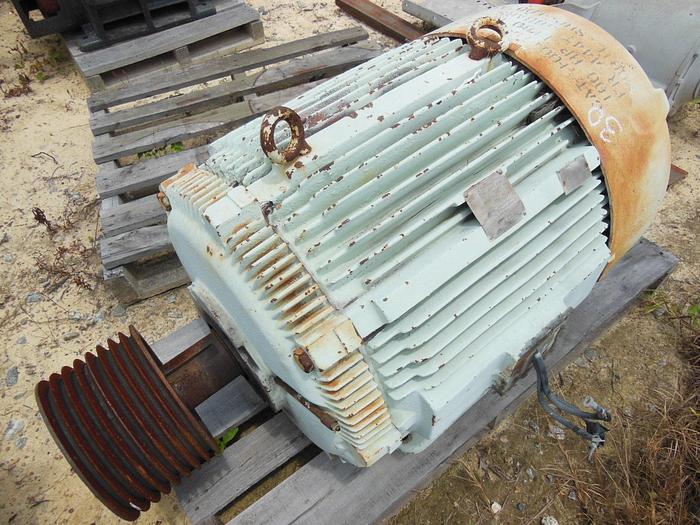 Used 100 HP ELECTRIC MOTOR