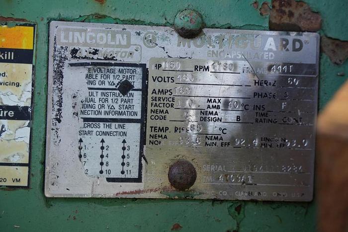 Used PRECISION 58″ Chipper with motor...Sale Pending