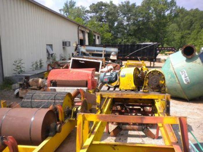 Used Concave Belt Conveyor 106′ x 32"