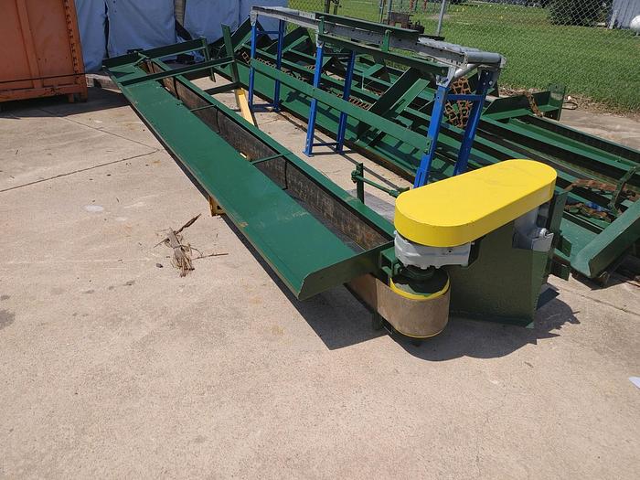 Used 4 Arm Tilthoist with package deck and stick collection belt