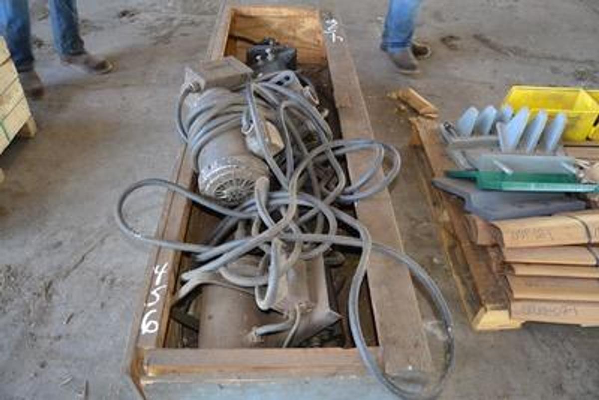 Used Barnhart Bandmill Wheel Grinder - long barrel