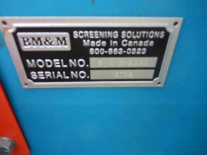 Used BM&M 6 x 8 Chip Screen