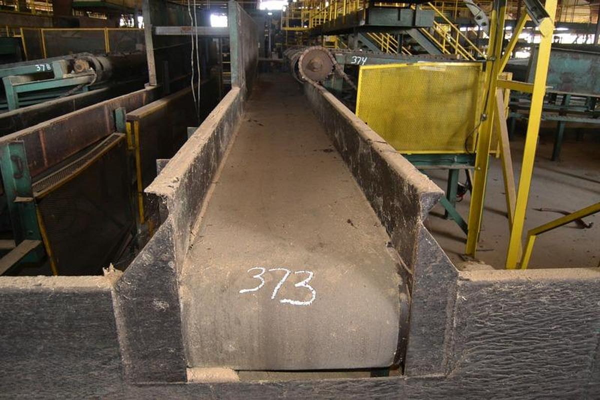 Used Flat Belt Conveyor 30" x 35'