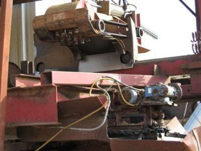 Used MELLOTT 48″ Rosserhead Debarker