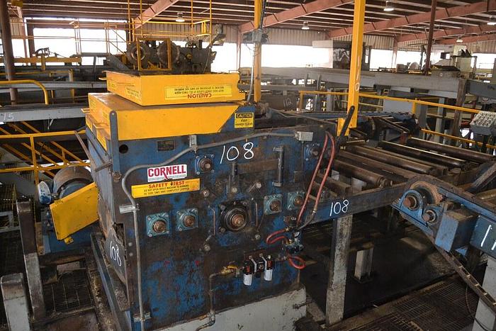 Used CORNELL Model 6″ x 42′ Edger