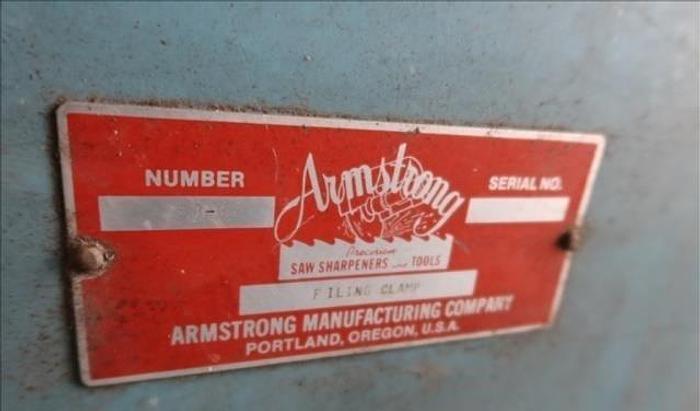 Used ARMSTRONG #4 RH Bandsaw Sharpener