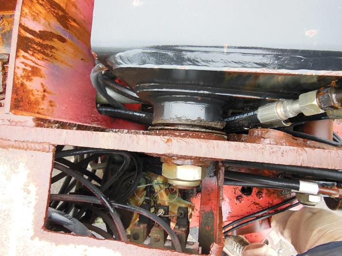 Used PRENTICE Stationary Knuckleboom