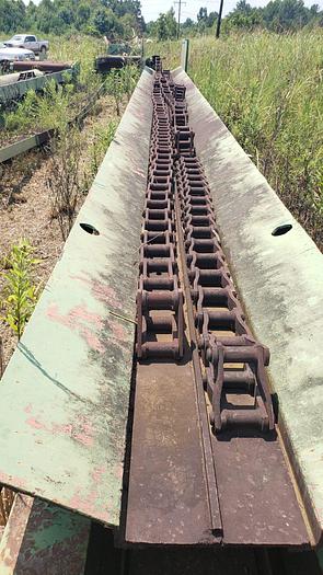 Used 65′ Log Trough Conveyor