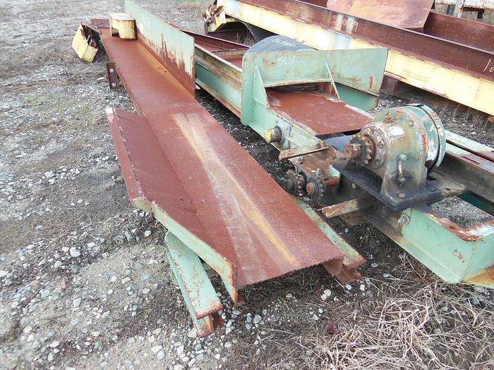 Used 42′ X 17″ FLAT BELT CONVEYOR