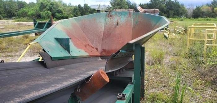 Used POWERSCREEN Brand Radial Stacker Conveyor