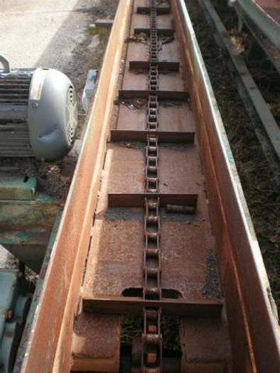 Used DRAG CHAIN WASTE CONVEYOR