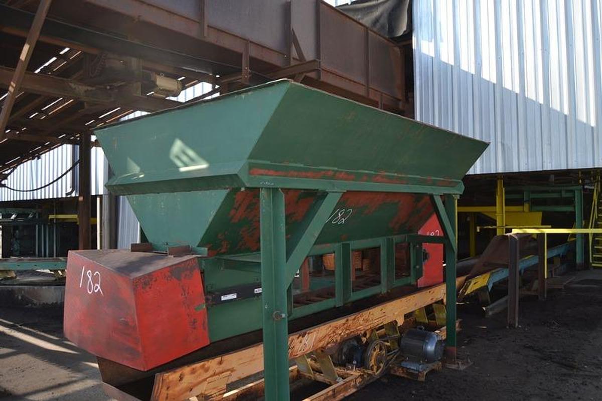 Used 12' Drag Chain Conveyor