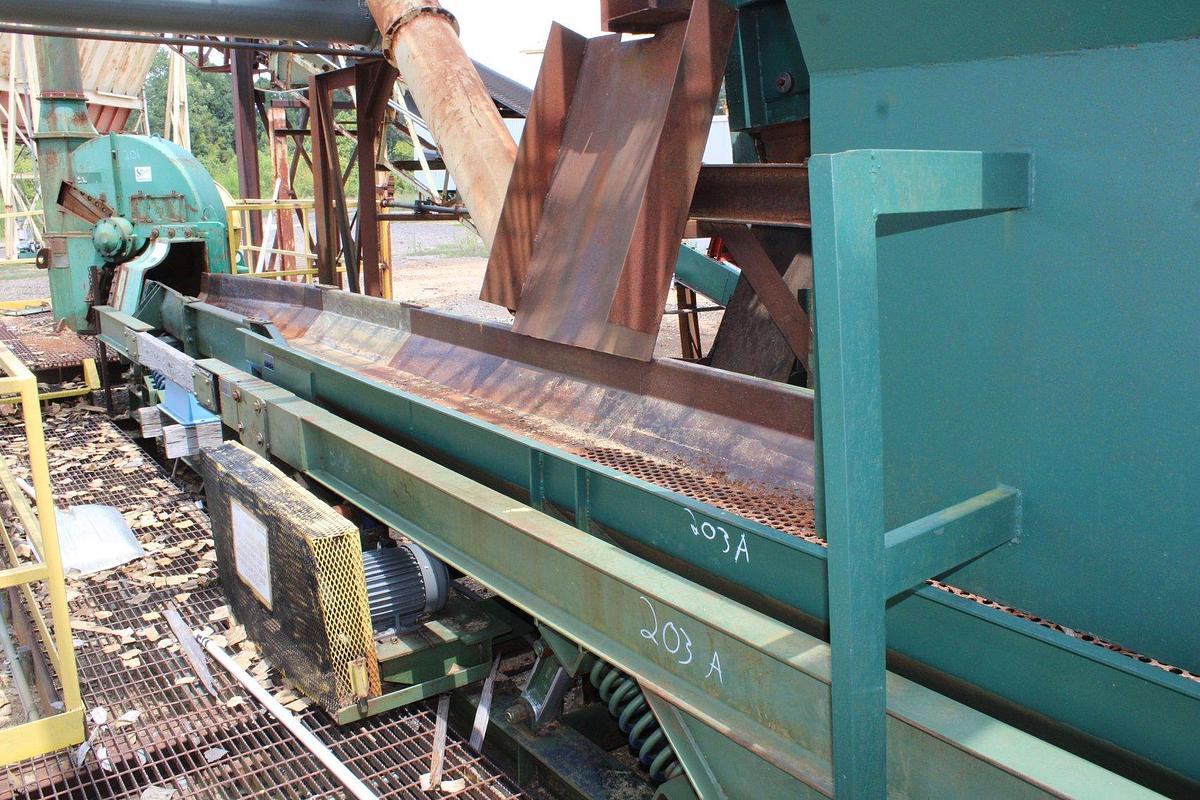 Used VibraPro Balanced Vibrating Conveyor 35'