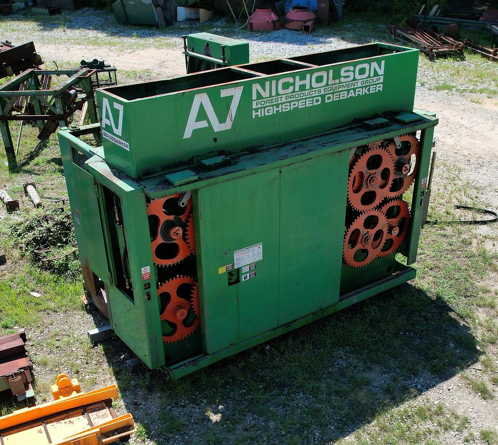 Used NICHOLSON 27" A7 High Speed Ring Debarker