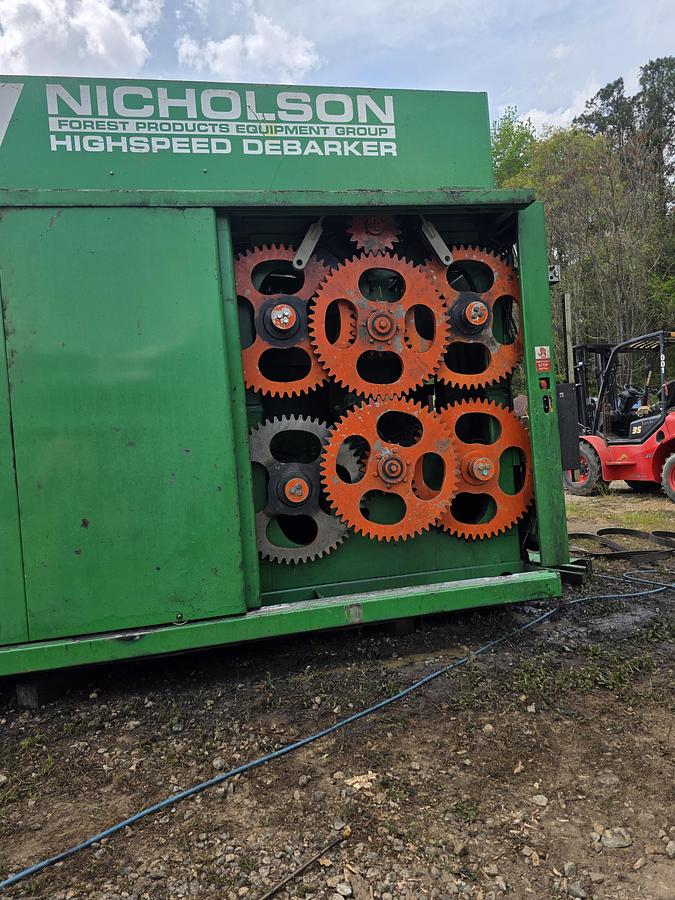 Used NICHOLSON 27" A7 High Speed Ring Debarker