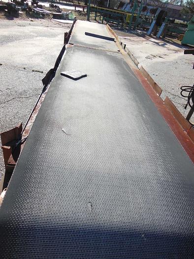 Used Flat Belt Conveyor 21’x36″