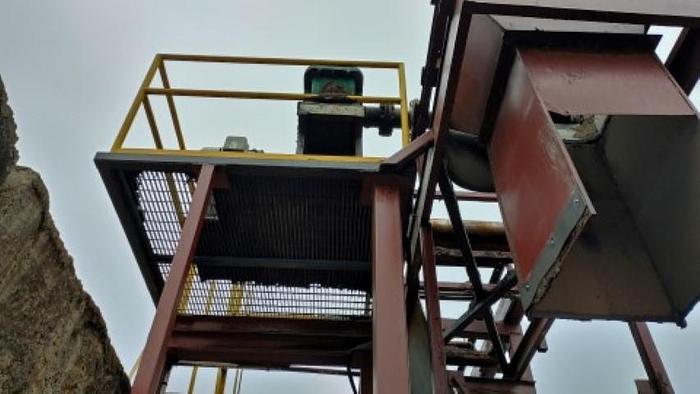 Used 200′ Concave Belt Conveyor 30″ wide