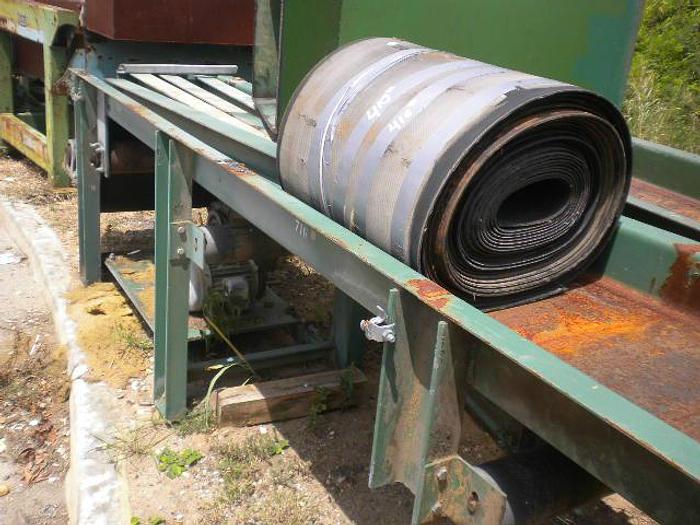 Used 38′ Flat Belt Conveyor X 24"
