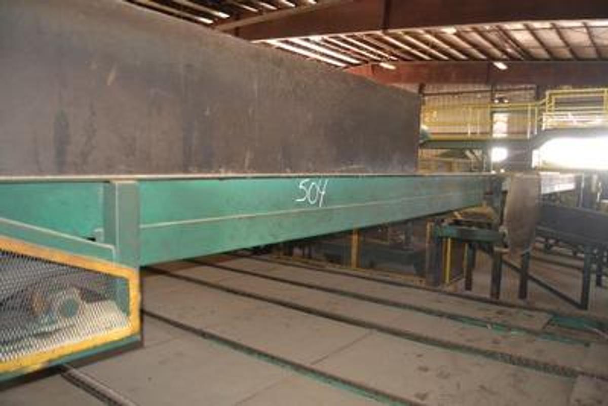 Used Flat Belt Conveyor 24" x 50'