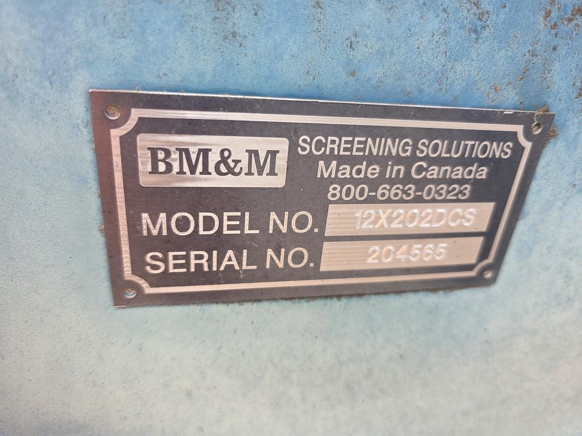 Used BM&M 12 x 20 Chip Screen