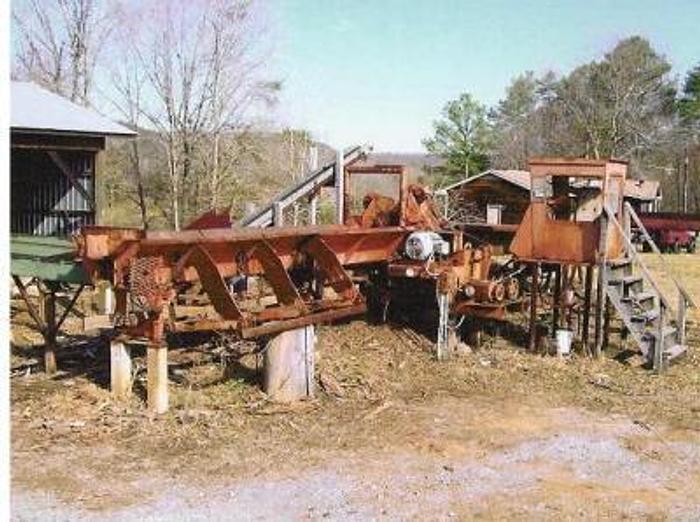 Used Edmiston circle auto sawmill – 4 HB