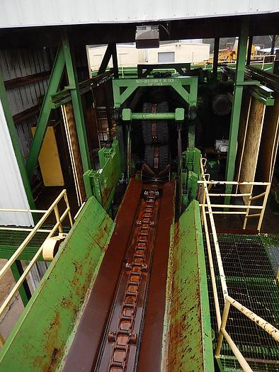 Used Ring Debarker Infeed