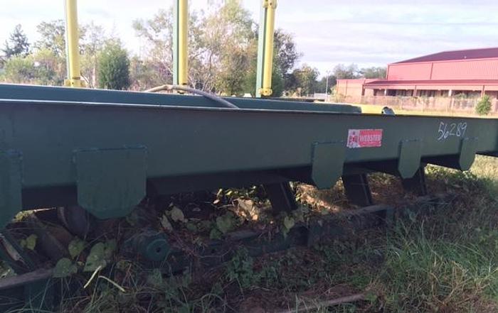 Used Webster Wide Vibrating Conveyor