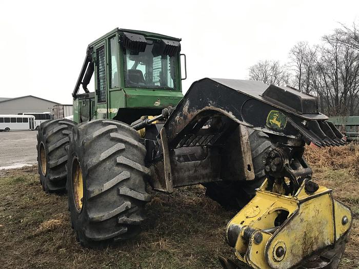Used 2006 John Deere 548 GIII winch/grapple skidder