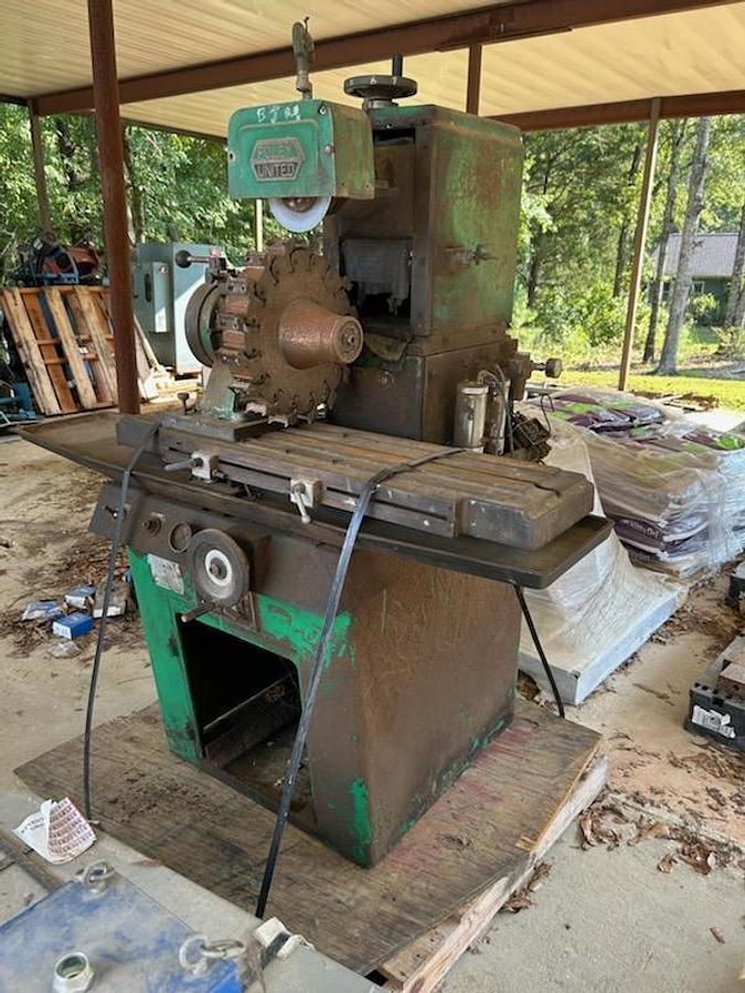 Used Foley-United Side Head Grinder for planer heads