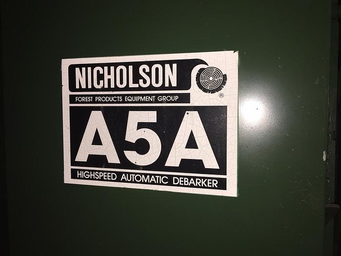 Used 22″ NICHOLSON A5A Ring Debarker