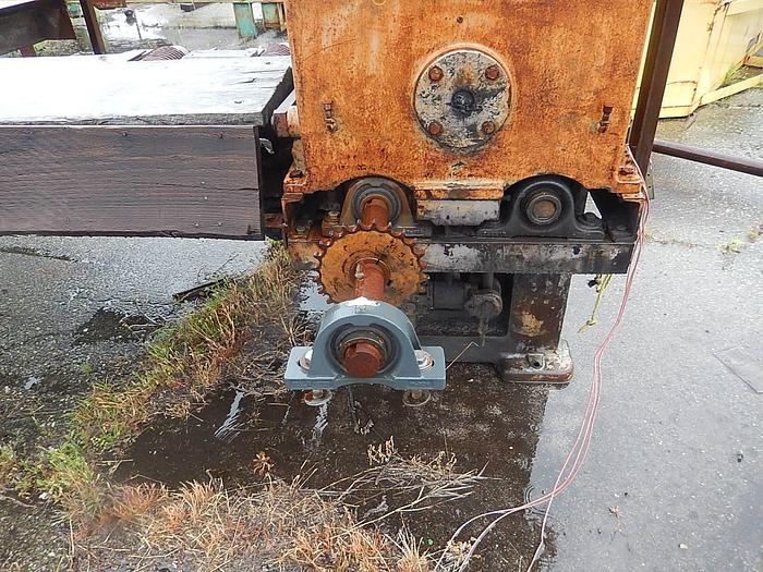 Used Newman M55 Planer Feed Table