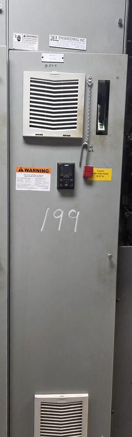 Used SIEMENS Soft Start w/400 AMP Breaker