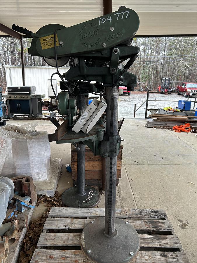 Used ACME Manual Face Grinder