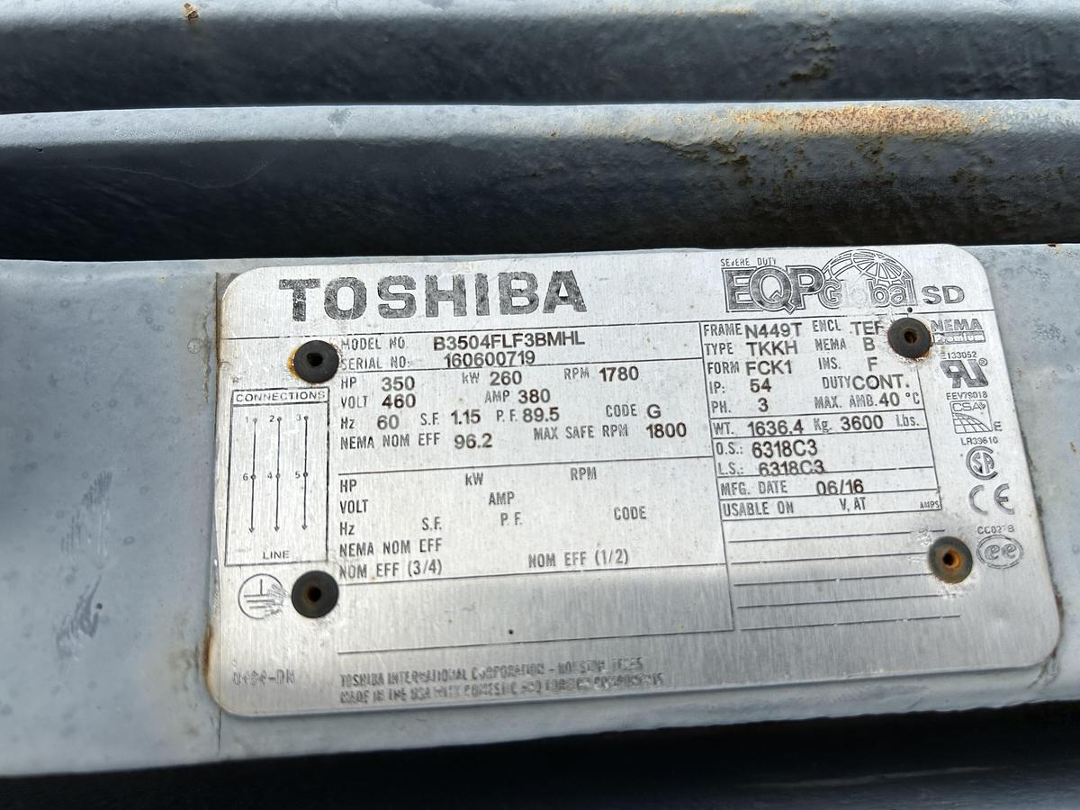 Used 350 HP Electric Motor