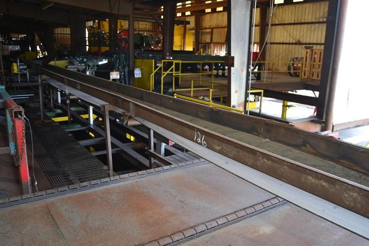 Used Flat Belt Conveyor 16" x 65'