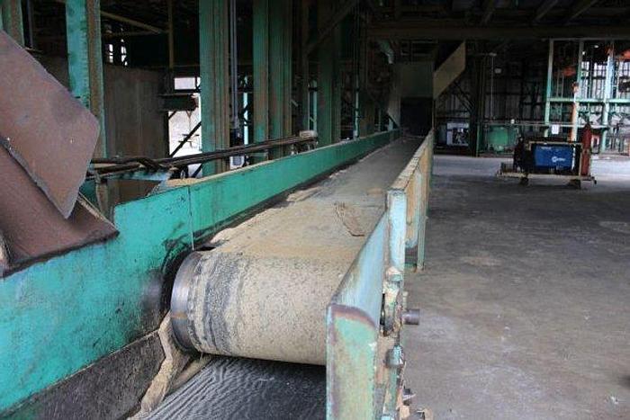 Used Flat Belt Conveyor 45' x 26"
